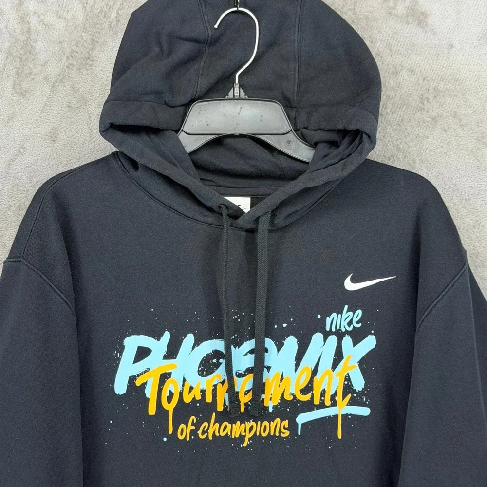 Nike Phoenix Tournament of Champions Hoodie Mens XL Black Hoophall West CJ1611